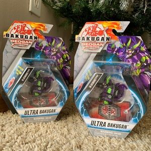 Bakugan Ultra, Demorc, Geogan Rising Collectible Action Figure and Trading Card
